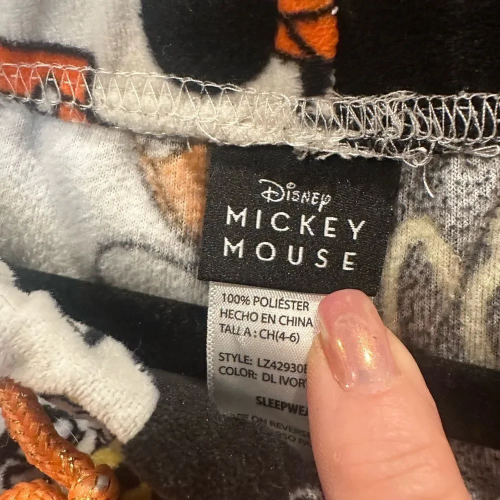 Disney’s Ladies Mickey/Minnie Halloween Sleep Jogger.Halloween Pajama Pants - - Picture 8 of 9